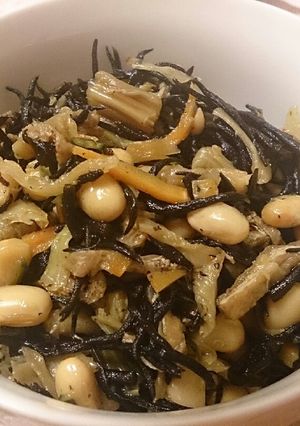 炭水化物抜きdiet! 簡単ひじき煮-レシピのメイン写真