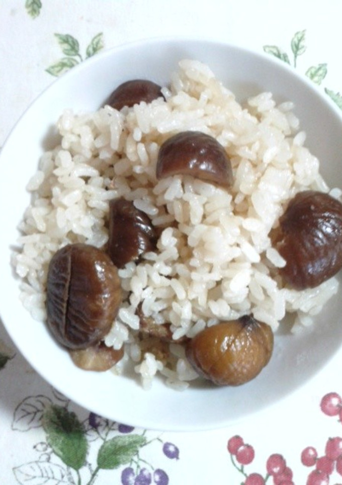 おでん出汁で栗ご飯〈リメイク〉-レシピのメイン写真