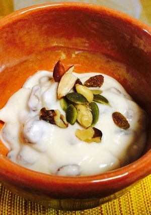 朝食ドライフルーツたっぷりヨーグルト-レシピのメイン写真