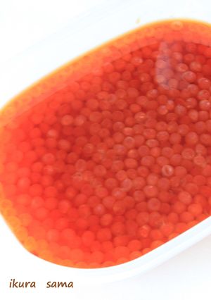 とにかく簡単！いくらの醤油漬け-レシピのメイン写真