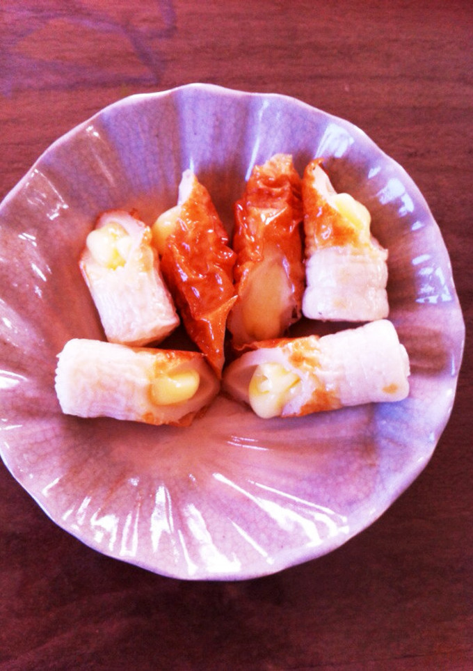 簡単☆おつまみおやつ♪ちくわチーズ-レシピのメイン写真