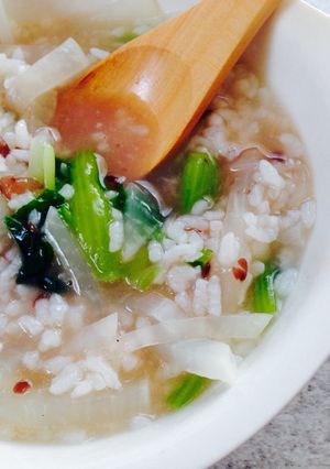 ホッと優しい甘さの小豆粥-レシピのメイン写真