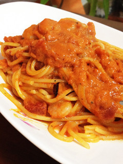 エビのトマトクリームパスタ♪-レシピのメイン写真
