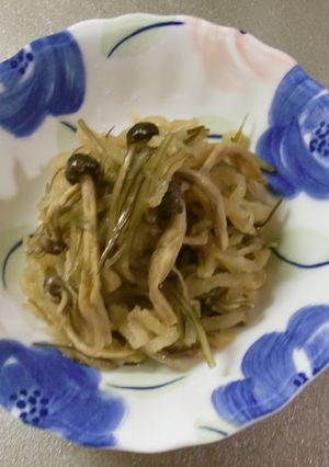 おふくろの味系♪切干大根と切昆布の煮物-レシピのメイン写真
