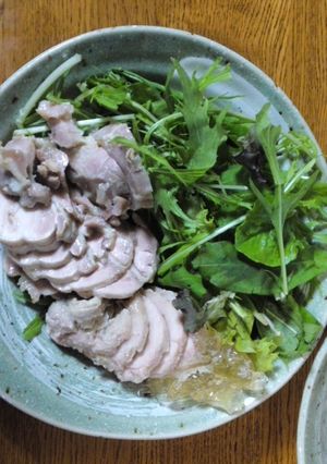 鶏もも肉ニンニク蒸し-レシピのメイン写真