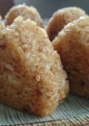 定番☆オーブントースターで焼おにぎり-レシピのメイン写真