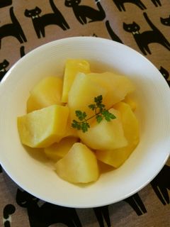 簡単・シンプル!さつま芋×林檎の甘煮♪-レシピのメイン写真