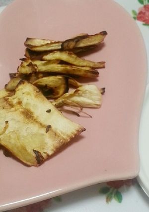 フライパンで焼き松茸/*-レシピのメイン写真
