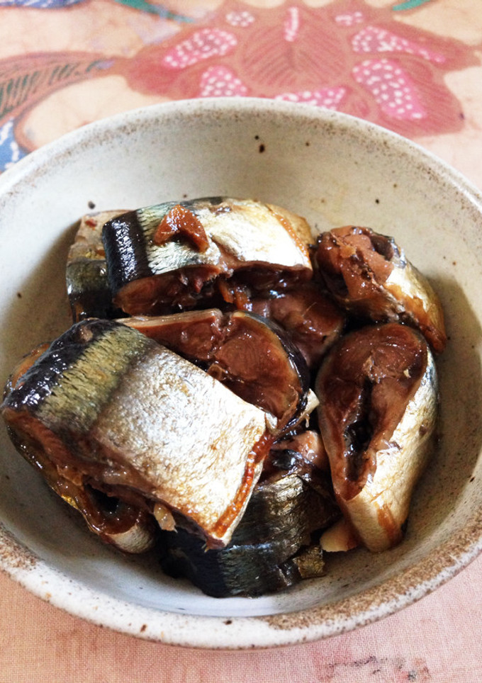 圧力鍋で骨まで食べれる秋刀魚の煮付け-レシピのメイン写真