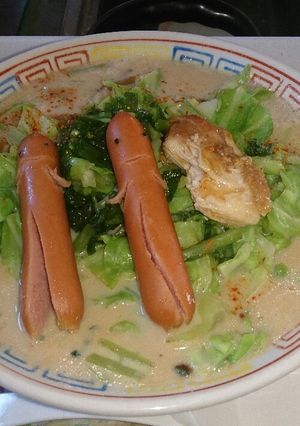 ヘルシー味噌ラーメン-レシピのメイン写真