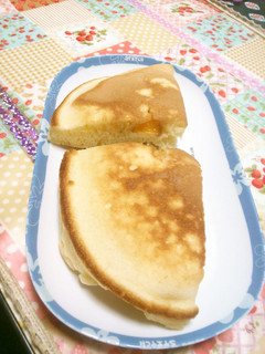 柿ホットケーキ-レシピのメイン写真