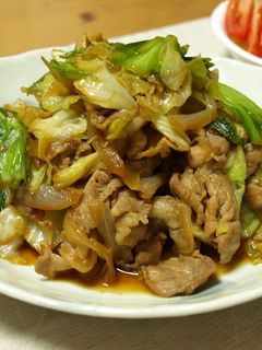 キャベツと豚肉の甘辛炒め-レシピのメイン写真