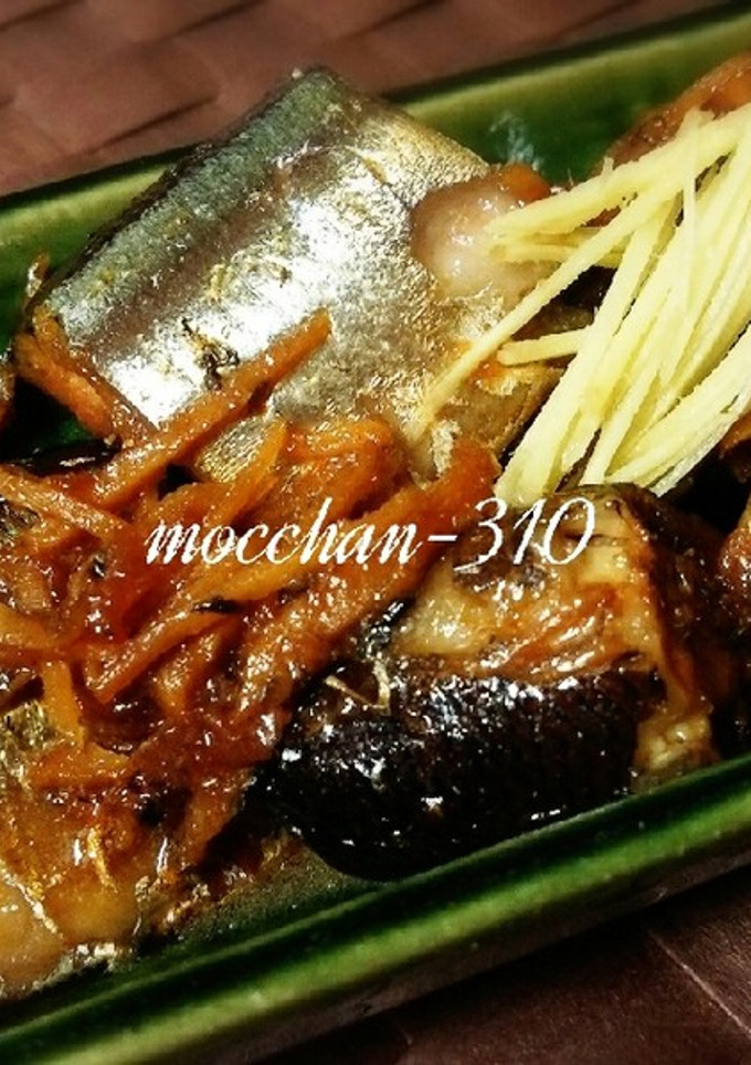 青魚(さんま、鯵、鰯)の圧力鍋煮＊骨まで-レシピのメイン写真
