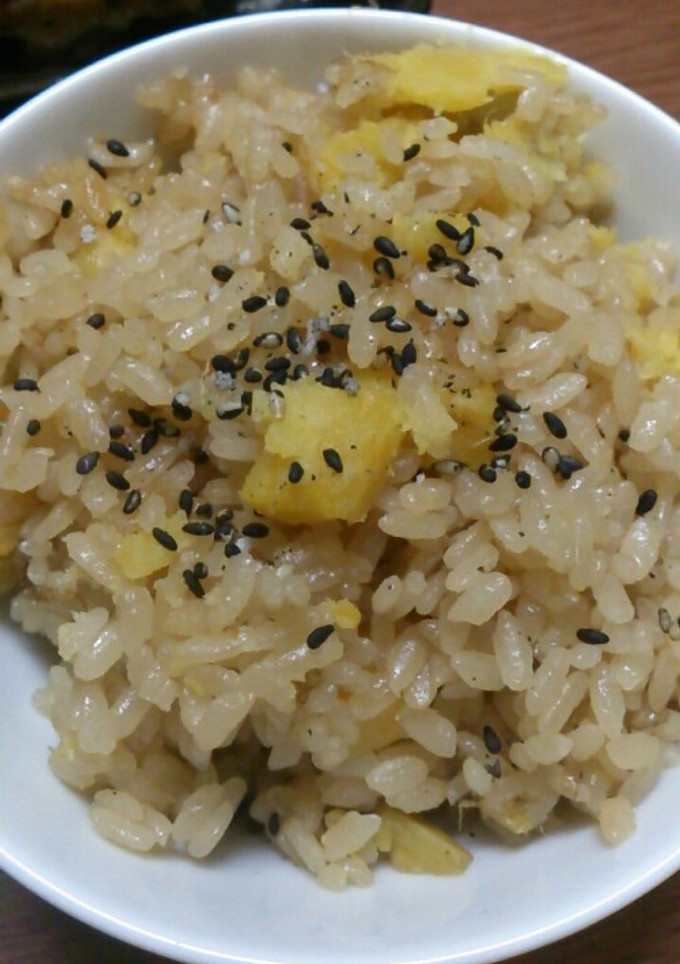 わさびのさつまいもご飯-レシピのメイン写真