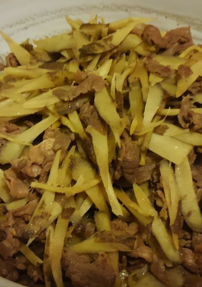 牛肉とごぼうの炒り煮-レシピのメイン写真