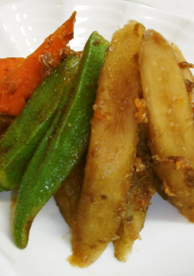 お惣菜　ごぼうのおかか煮-レシピのメイン写真