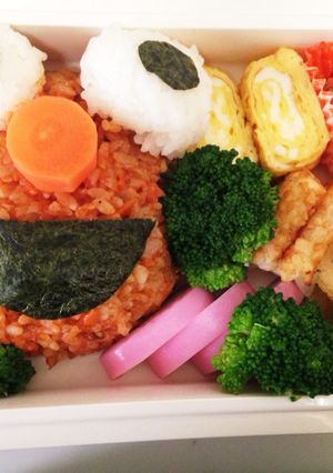 簡単☆エルモのキャラ弁-レシピのメイン写真