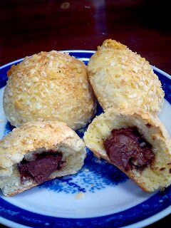 ホットケーキミックスで焼きチョコパン-レシピのメイン写真