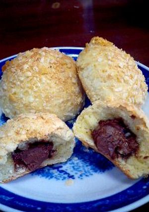 ホットケーキミックスで焼きチョコパン-レシピのメイン写真