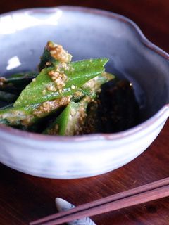 ☆オクラの胡麻和え☆-レシピのメイン写真