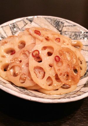 胡麻薫る〜レンコンの甘辛炒め〜-レシピのメイン写真