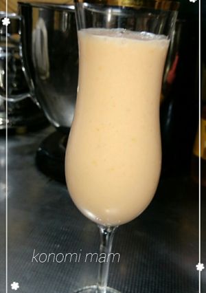 プレーンヨーグルト入り豆乳スムージー-レシピのメイン写真