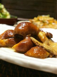 大きいなめこ♪そのまんまバター炒め-レシピのメイン写真