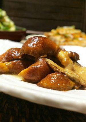 大きいなめこ♪そのまんまバター炒め-レシピのメイン写真