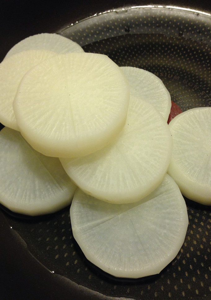 美味しくする為のひと手間♡大根の下ゆで-レシピのメイン写真