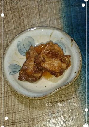 豚なん骨のトロットロ味噌煮(圧力鍋使用)-レシピのメイン写真