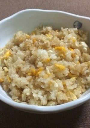 鶏油を使った卵のチャーハン-レシピのメイン写真