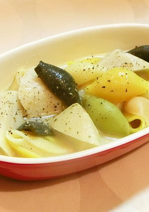 京芋のショートチーズパスタ-レシピのメイン写真