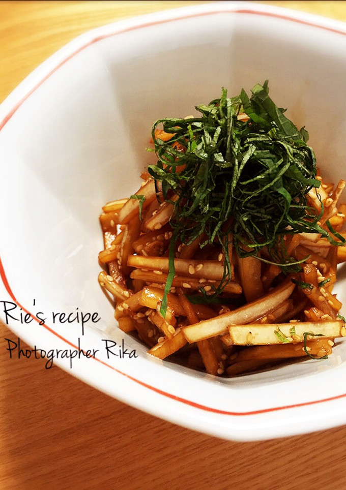 大根の皮だけのキンピラ♪-レシピのメイン写真