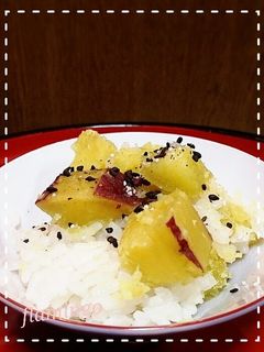 食いしん坊のさつまいもご飯-レシピのメイン写真