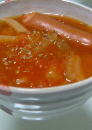 トマトスープ-レシピのメイン写真