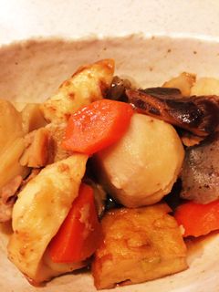 根菜たっぷり筑前煮-レシピのメイン写真
