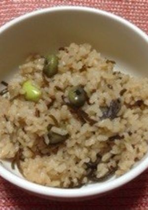 丹波篠山黒枝豆ご飯♪-レシピのメイン写真