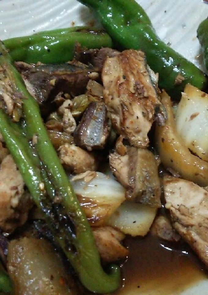 ぶりと甘唐辛子の焼き浸し 簡単しみウマ-レシピのメイン写真