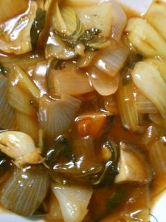 簡単♪ チンゲン菜の 炒め物 あんかけ煮-レシピのメイン写真