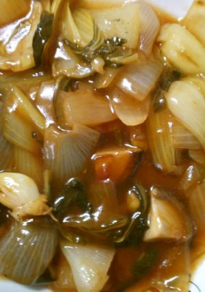 簡単♪ チンゲン菜の 炒め物 あんかけ煮-レシピのメイン写真