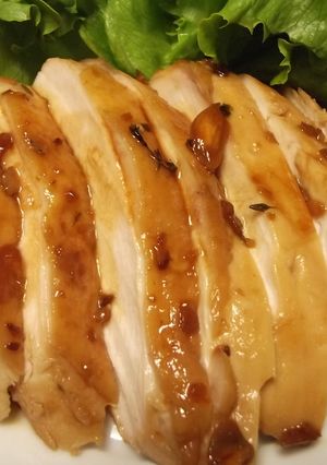 タイムとガーリックの柔らかチキン(胸肉)-レシピのメイン写真