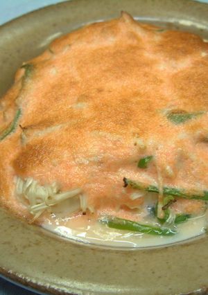 豆腐とえのきの明太焼き♪-レシピのメイン写真