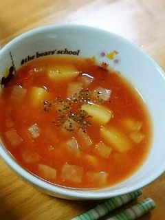 トマトの旨みたっぷりミネストローネ-レシピのメイン写真