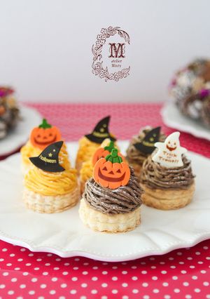 安納芋とアサイーのモンブラン-レシピのメイン写真