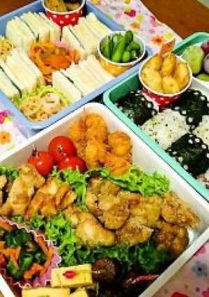 運動会のお弁当 行楽弁当 お花見にも☆-レシピのメイン写真
