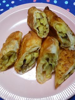 サツマイモのチーズ春巻き-レシピのメイン写真