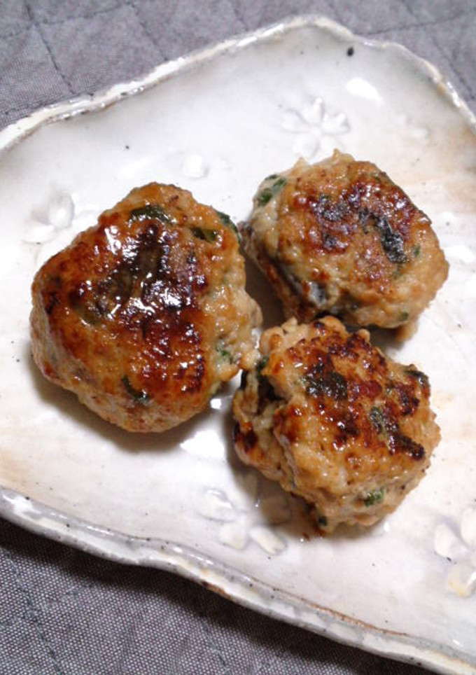 茄子のシソつくね焼き-レシピのメイン写真