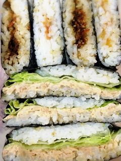 *おにぎらず*手作りふりかけ.シーチキン-レシピのメイン写真