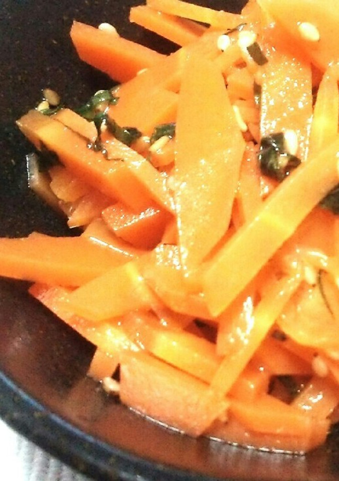 にんじんと青じその簡単和え物-レシピのメイン写真