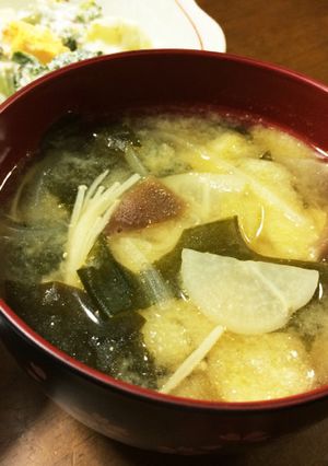 湯豆腐リメイク☆みそ汁-レシピのメイン写真